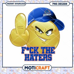 Boise State Broncos Fck Haters PNG