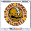 Bethune Cookman Wildcats Skull PNG