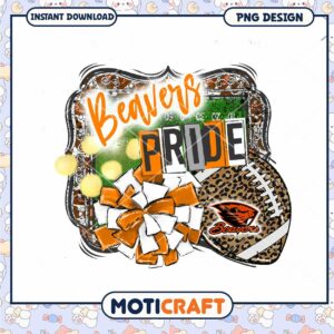Beavers Pride PNG Design for Sports Fans Instant Download