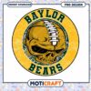 Baylor Bears Skull Football PNG