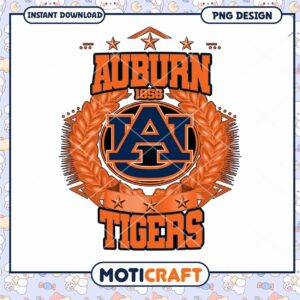 Auburn Tigers PNG Design 1856 Logo