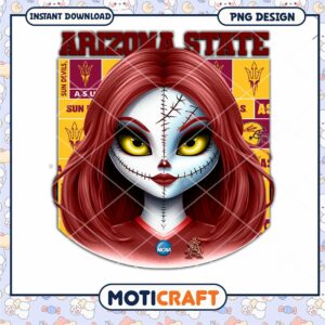 Arizona State University Halloween PNG Design Graphic