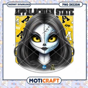 Appalachian State Halloween Character PNG Digital Download