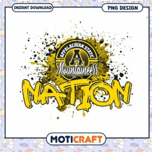 Appalachian State Mountaineers Nation PNG