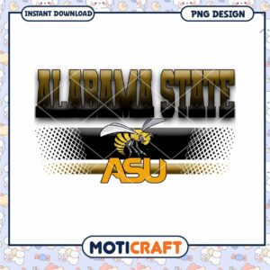 Alabama State University PNG Design Instant Download Art