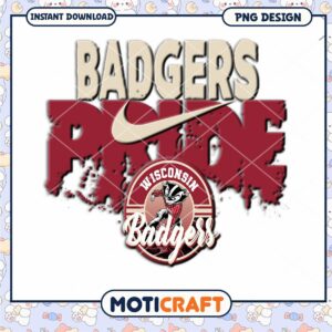 Wisconsin Badgers Pride PNG Downloadable Design Art