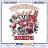 Wisconsin Badgers Football Team Spirit PNG Design Download