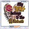 Wildcats Heart PNG Sublimation Design 1 Wildcats Heart PNG Sublimation Design