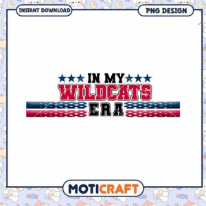 Wildcats Era Instant Download PNG Design for Fans