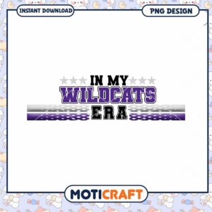 Wildcats Era Design for Instant Download PNG Format