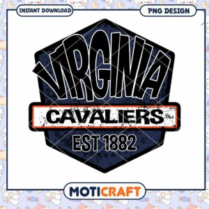 Virginia Cavaliers Vintage Logo PNG Download Design Virginia Cavaliers Vintage Logo PNG Download Design
