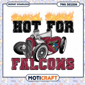 Vintage Hot Rod Design for Falcons PNG Download