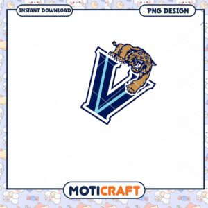 Villanova Wildcats PNG Logo Instant Download Design