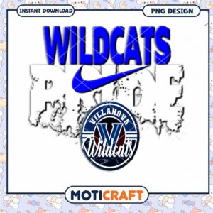 Villanova Wildcats Pride PNG Instant Download Design