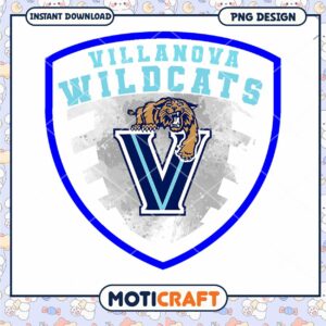 Villanova Wildcats PNG Digital Download Graphic Design
