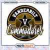 Vanderbilt Commodores PNG Instant Download Design Art 2 Vanderbilt Commodores PNG Instant Download Design Art