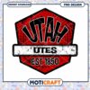 Utah Utes Retro Sports Emblem PNG Instant Download 1 Utah Utes Retro Sports Emblem PNG Instant Download