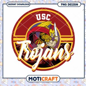 USC Trojans Logo Design Instant Download PNG File