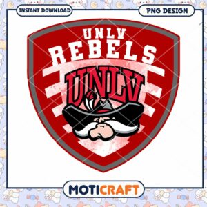 UNLV Rebels Logo PNG Design for Instant Download