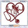 Unique PNG Design Stethoscope Heart Cowgirl Art Download