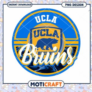 UCLA Bruins PNG Design Instant Download for Fans