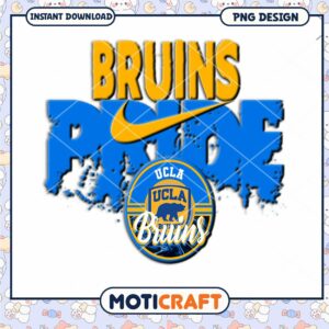 UCLA Bruins Pride PNG Design Instant Download Art