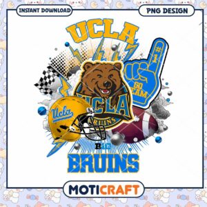 UCLA Bruins PNG Design for Sports Fans and Enthusiasts