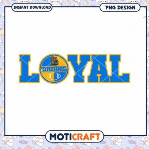 UCLA Bruins Loyal Digital PNG Graphic Design Download