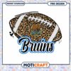 UCLA Bruins Leopard Print Football PNG Design Download 2 UCLA Bruins Leopard Print Football PNG Design Download