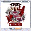Troy Trojans Football Graphic Instant Download PNG Design