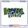 Toledo Rockets Love Football PNG Design Downloadable Art 1 Toledo Rockets Love Football PNG Design Downloadable Art