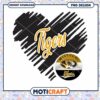 Tigers Heart Design PNG Instant Download Graphic File