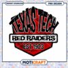 Texas Tech Red Raiders Vintage Logo PNG Download Design