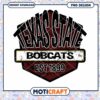 Texas State Bobcats Vintage Logo PNG Instant Download