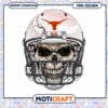 Texas Skull Football Helmet PNG Digital Download Art