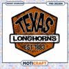 Texas Longhorns Retro Design PNG Instant Download Artwork