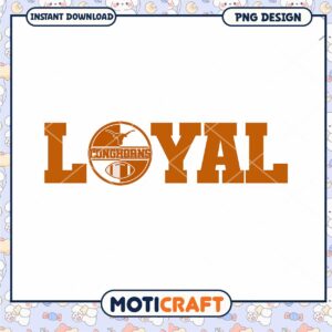 Texas Longhorns Loyal Fan PNG Design for Download