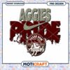 Texas A&M Aggies Pride PNG Design Instant Download