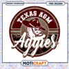 Texas A&M Aggies PNG Design Instant Download Art