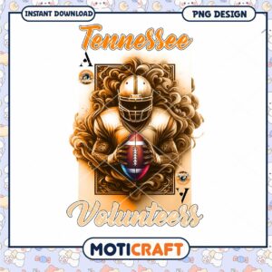Tennessee Volunteers Football PNG Instant Download Art