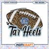 Tar Heels Leopard Football PNG Instant Download Design 1 Tar Heels Leopard Football PNG Instant Download Design