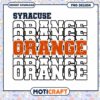 Syracuse Orange PNG Design Instant Download for Fans