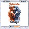 Syracuse Orange Football Art PNG Instant Download Design