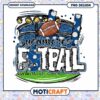 Sycamores Football PNG Design for Instant Download