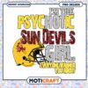 Sun Devils Girl Psychotic Downloadable PNG Design 1 Sun Devils Girl Psychotic Downloadable PNG Design