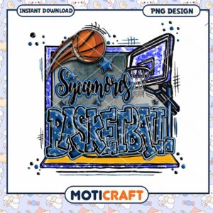 Sycamores Basketball PNG Design for Instant Download