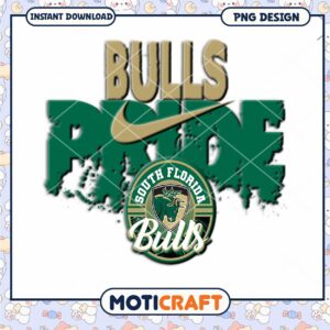 South Florida Bulls Pride PNG Instant Download Design