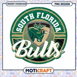 South Florida Bulls PNG Graphic for Instant Download