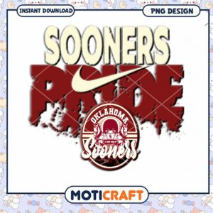 Sooners Pride Oklahoma PNG Design Instant Download