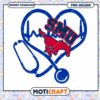 SMU Heartbeat Stethoscope PNG Design for Download